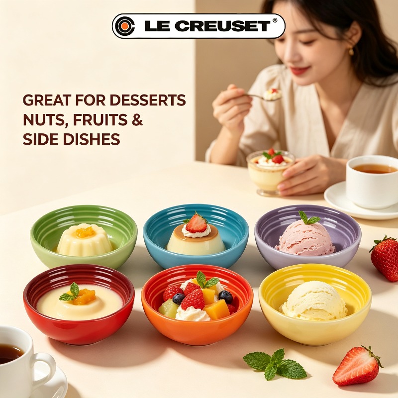 LE CREUSET 6Pcs Gradient Stone - Meal Prep Bowl recension och pris