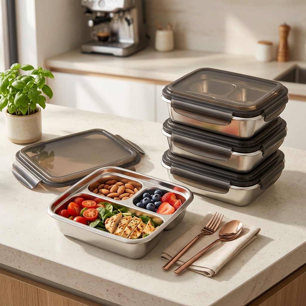 Large Capacity Lunch Container - Meal Prep Bowl recension och pris