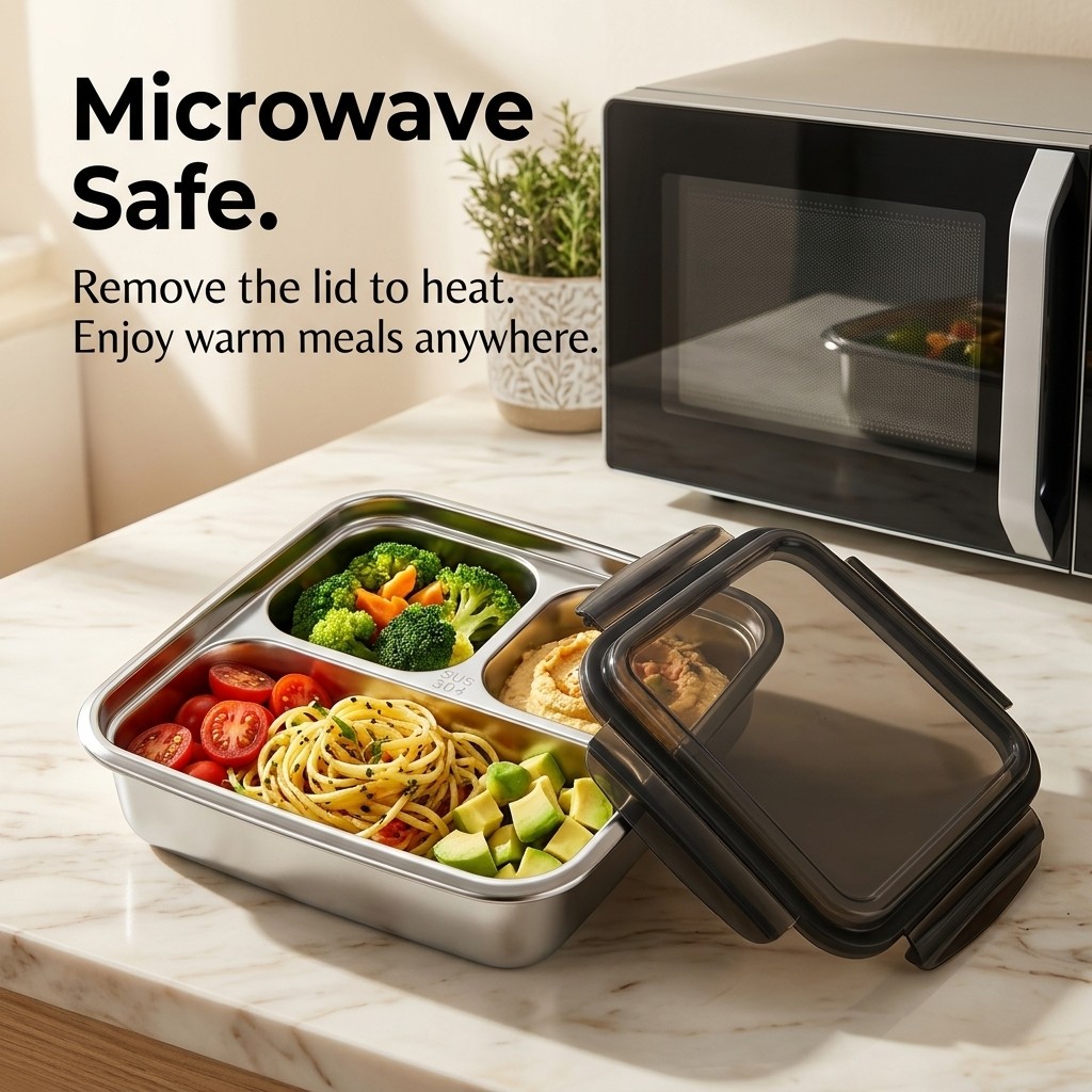Large Capacity Lunch Container - Meal Prep Bowl recension och pris